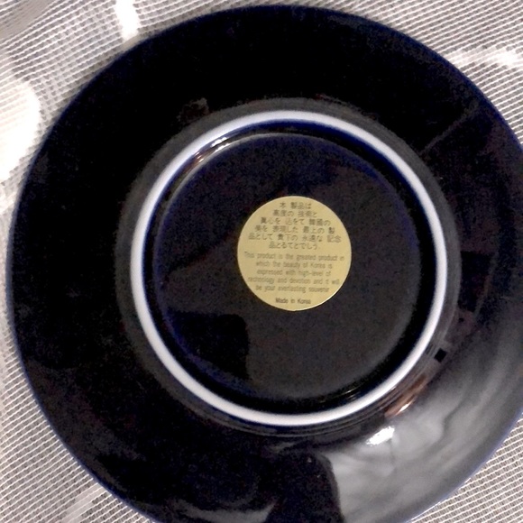 Korean 24K handcrafted appetizer plate - Picture 2 of 3